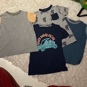 Bundle of 4 size 6 Boys Tees
